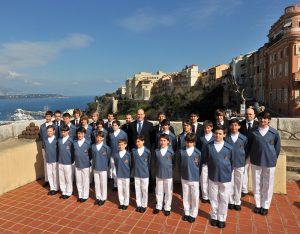 Monaco Boys Choir with HSH Prince Albert (Photo: G. Luci, Palais de Monaco)